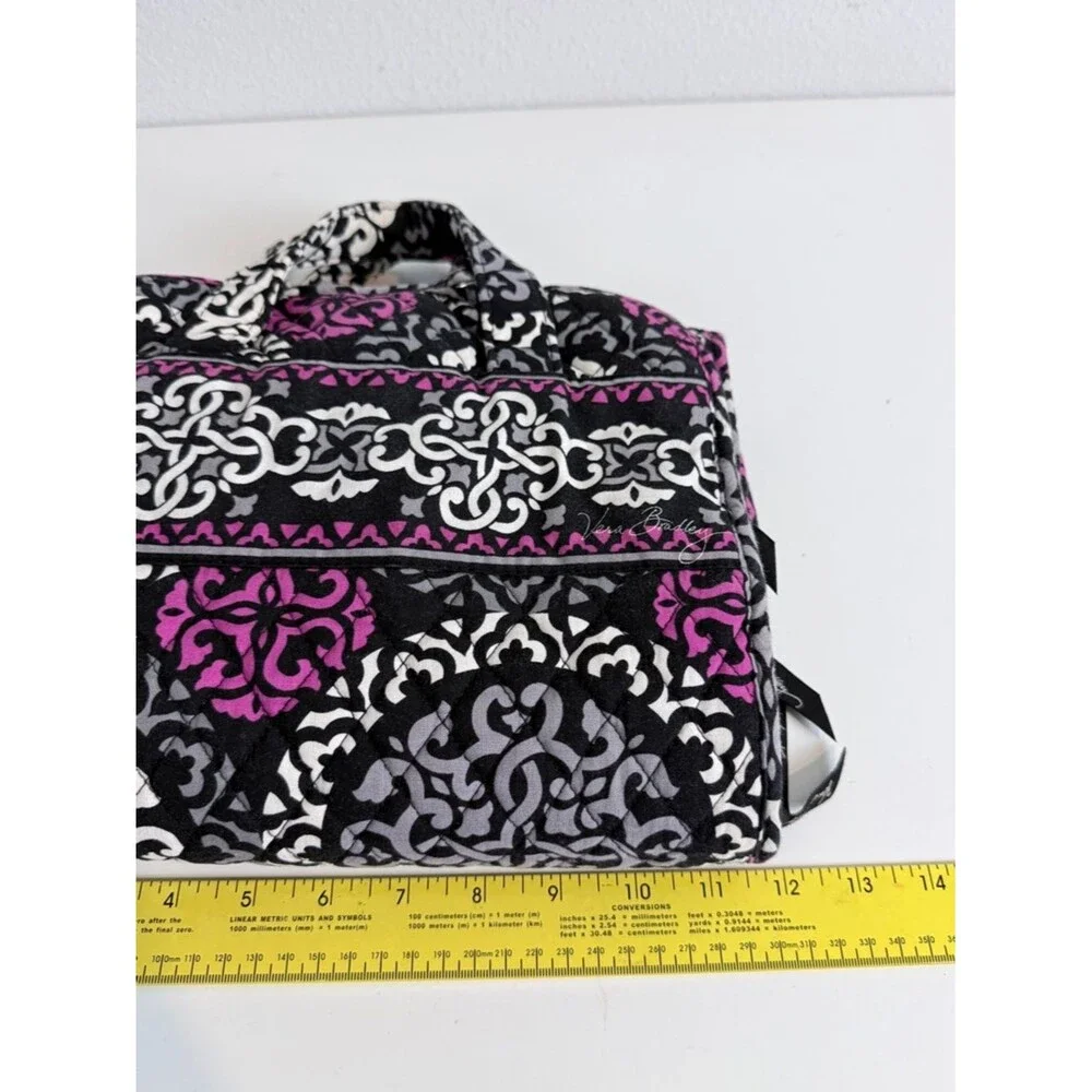 Vera Bradley Travel Hanging Cosmetic Case Scroll Medallion