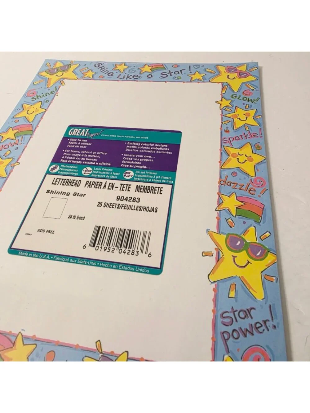 Great Papers vtg sparkle