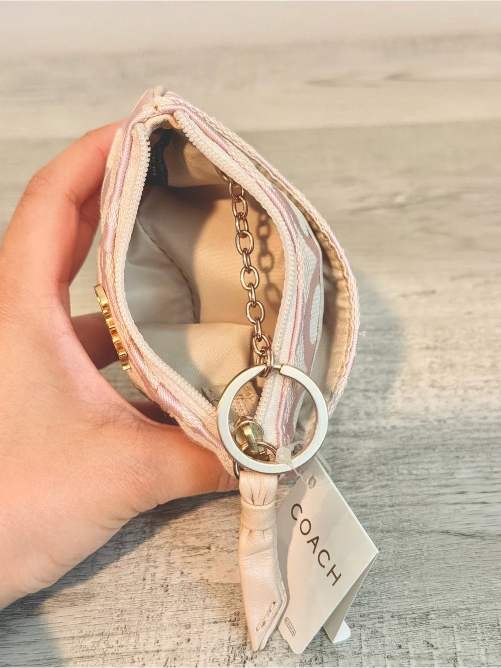 Coach coin pouch