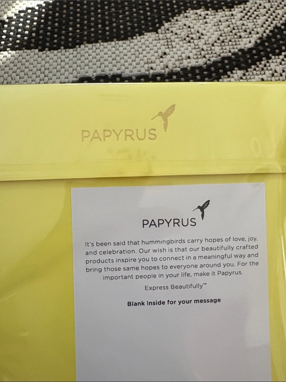 Papyrus occasion photos* inside