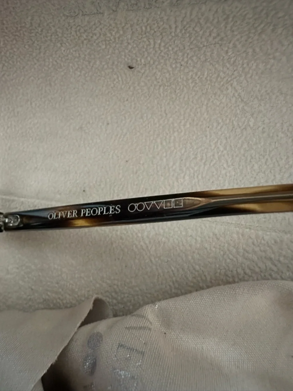 Oliver Peoples Black and Tortoiseshell Acetate Optical Frames