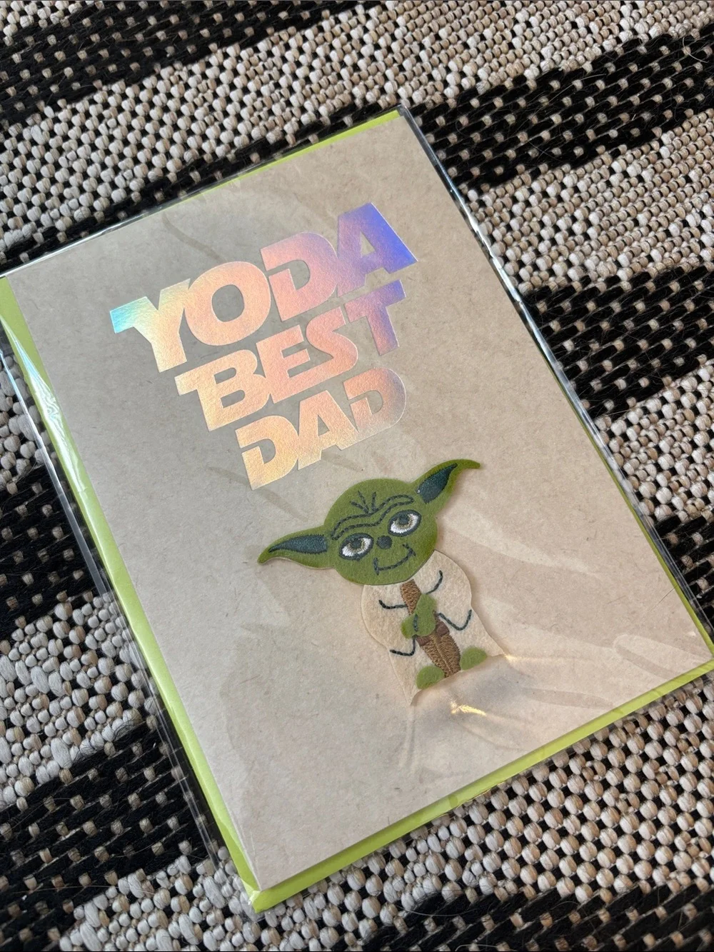 🆕Papyrus-Star Wars Yoda Father’s Day Card