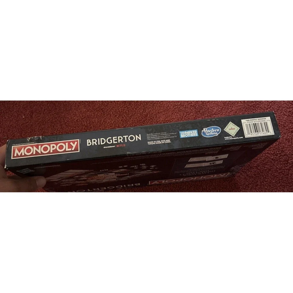 Monopoly Bridgerton  Edition Board Game (read)