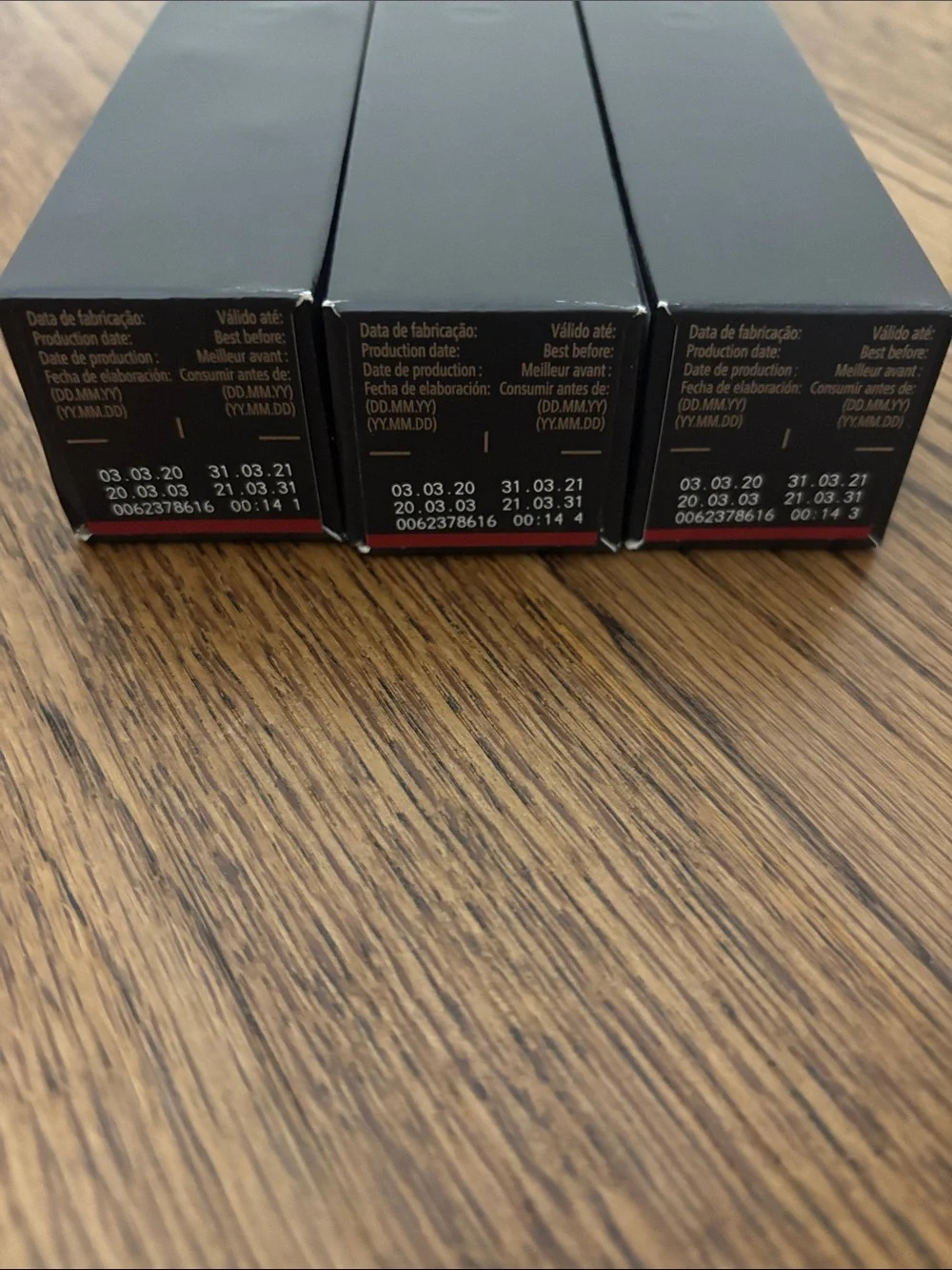 Nespresso three boxes