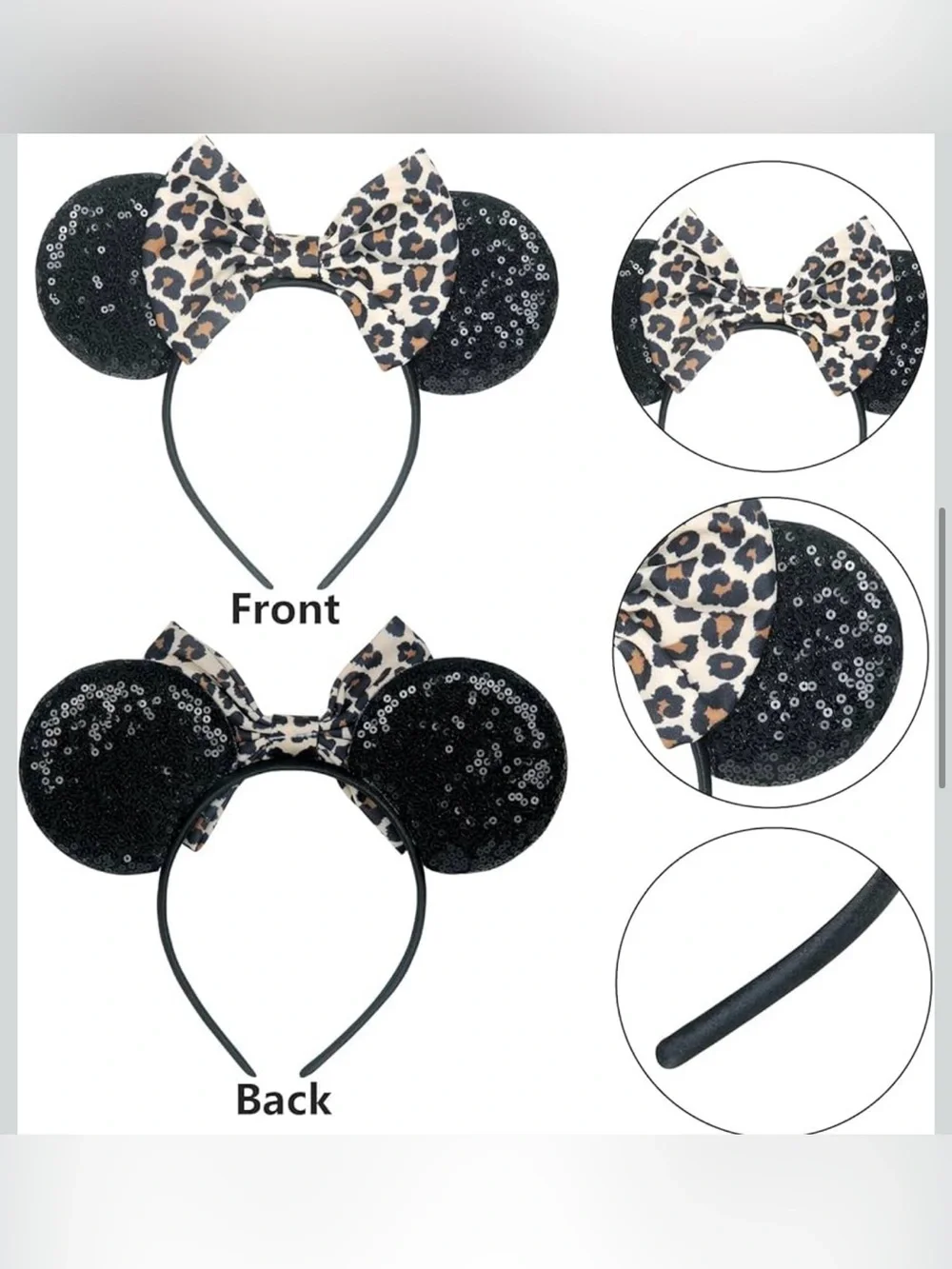 Animal Print Mickey Ears