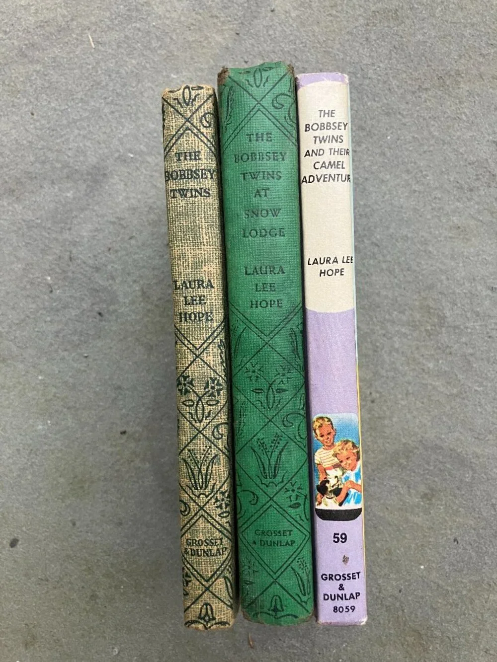 Laura Lee Hope vintage bobbsey