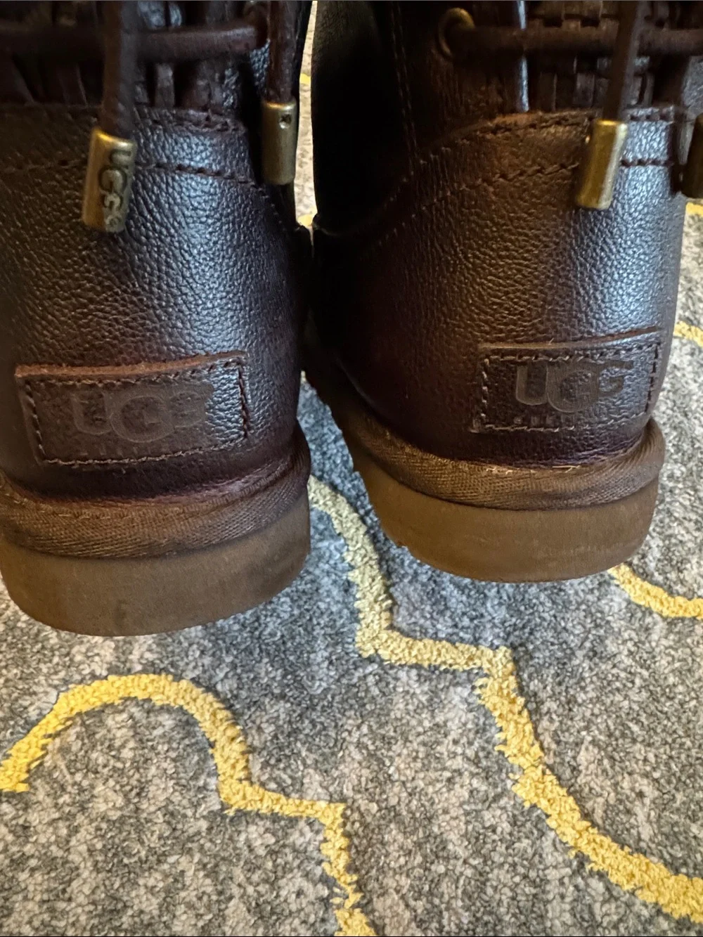 UGG plush shearling