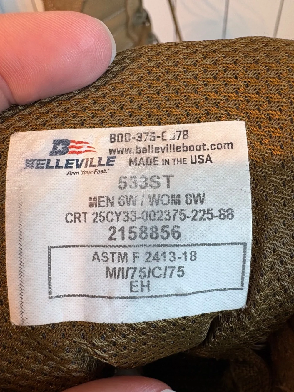 Belleville these boots