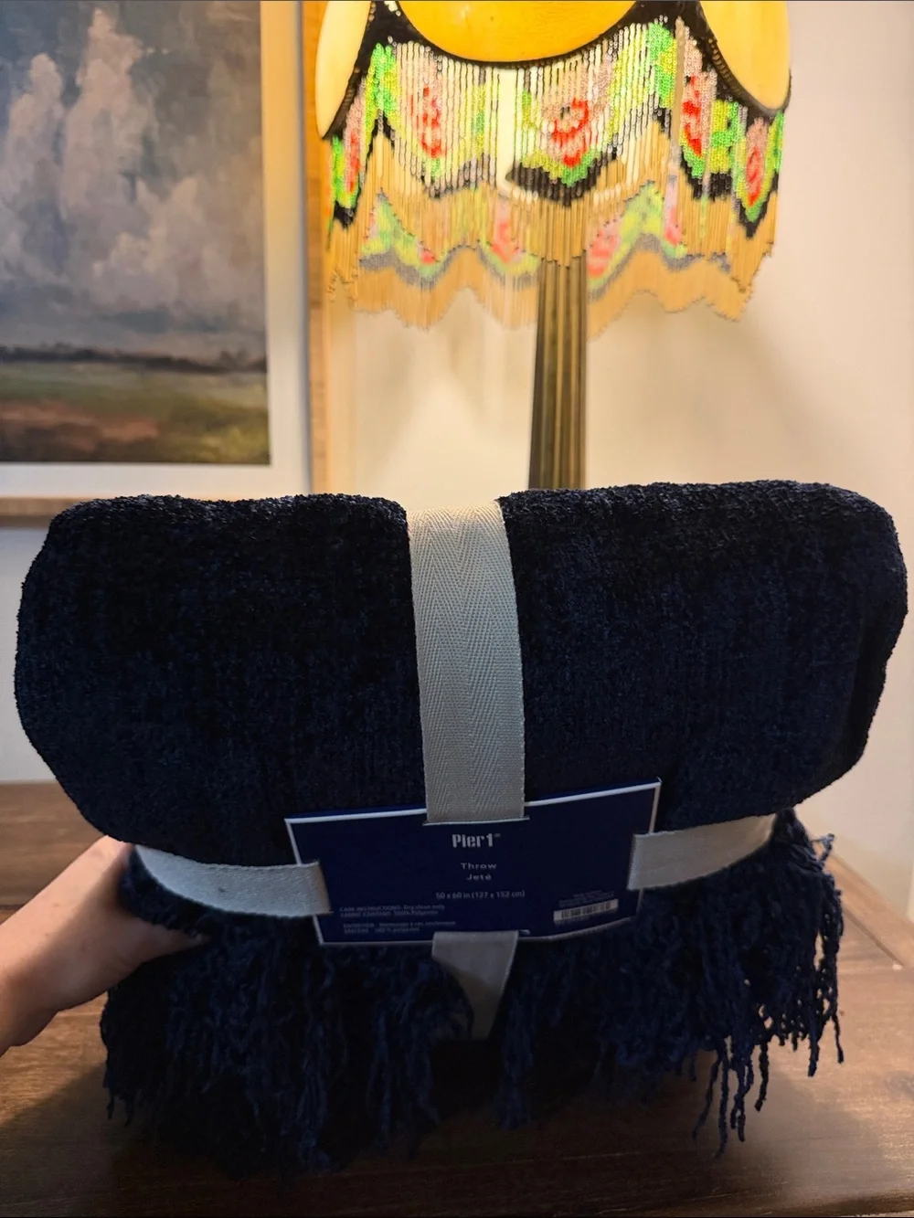 Pier 1 plush chenille