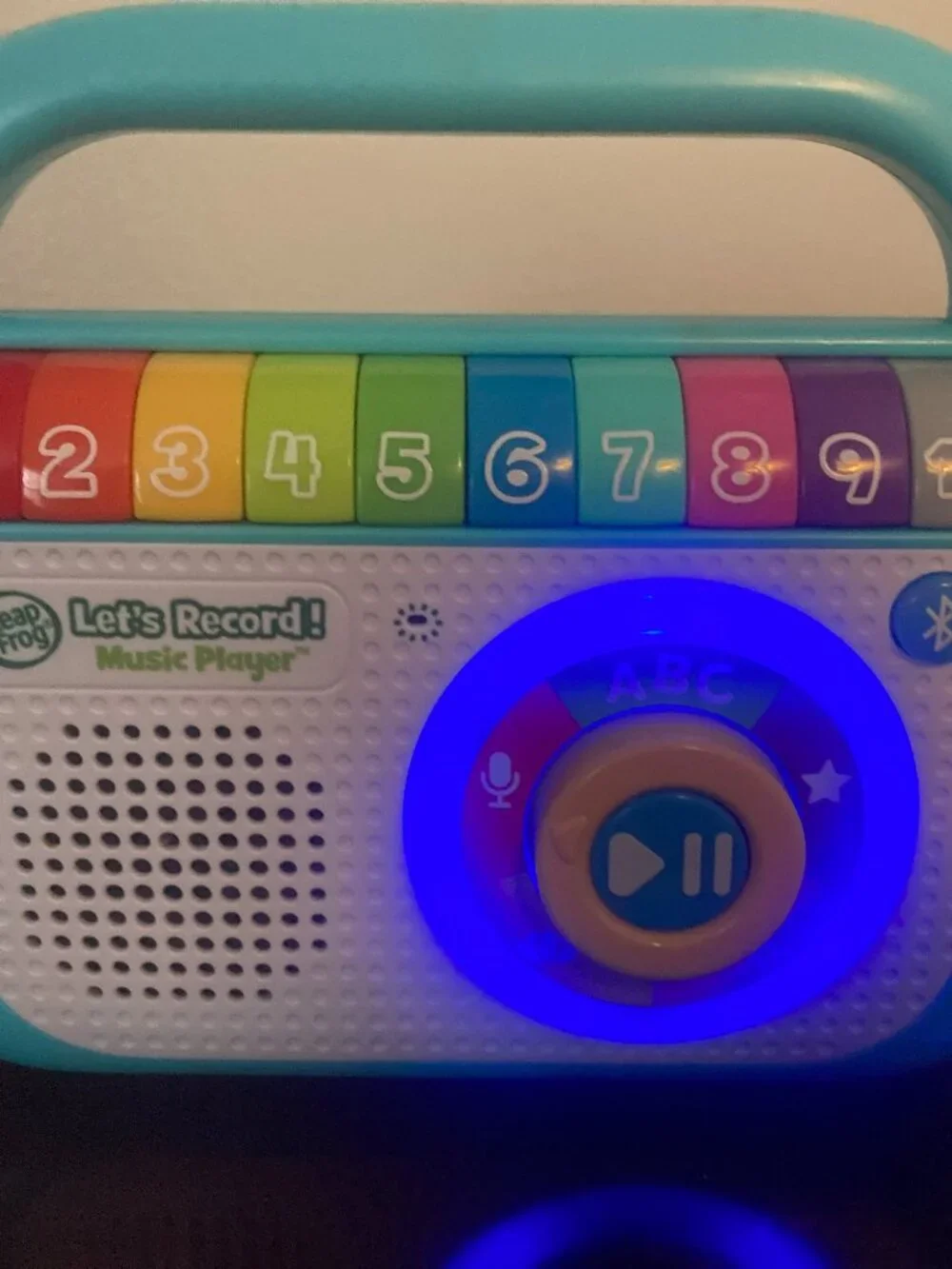 LeapFrog Let’s Record! Music Player Bluetooth Kids Learning Toy