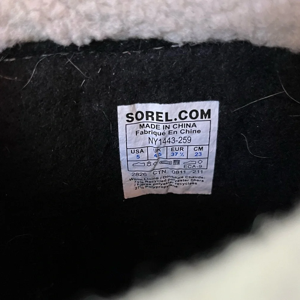 Sorel size recycled