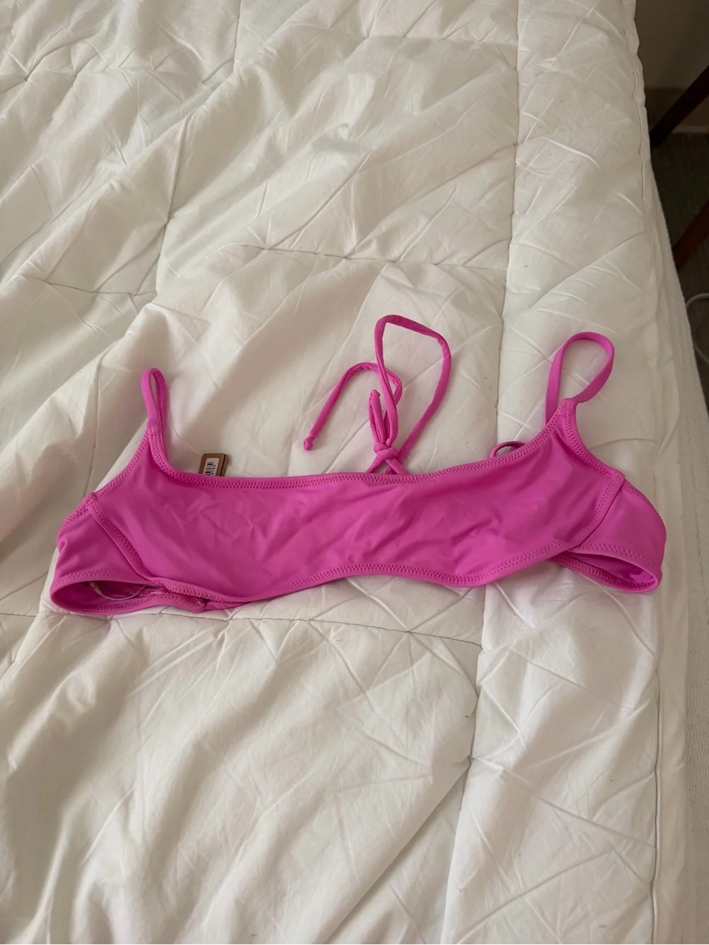 SKIMS Micro Scoop Bikini Top