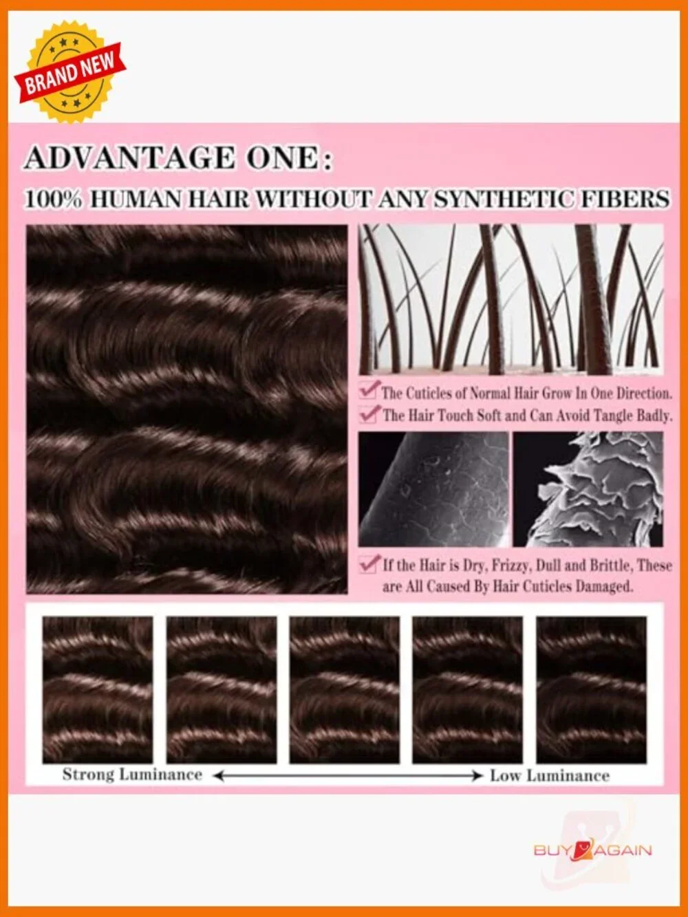 28 Inch 250% Density HD Lace Front Wig Loose Deep Wave 100% Human Hair Full