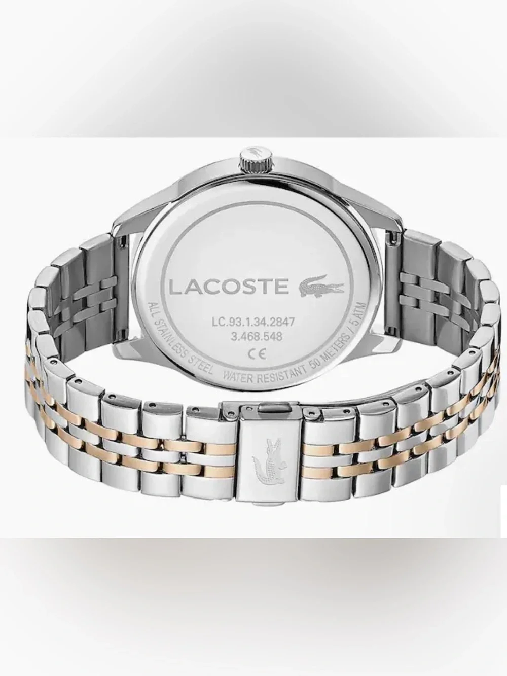 Lacoste refined wristwatch