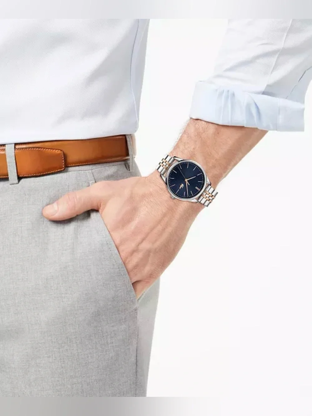 Lacoste refined wristwatch