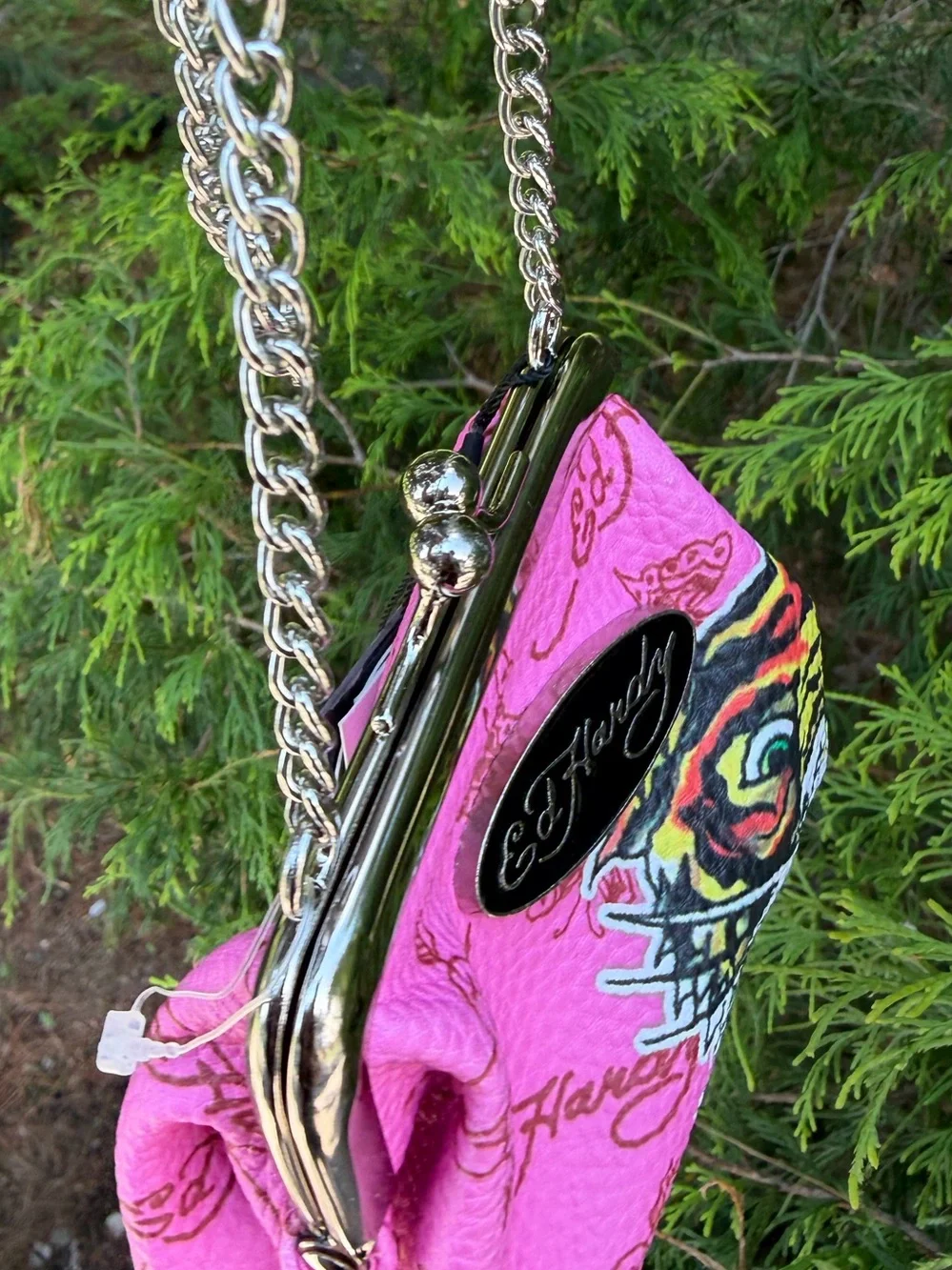 Ed Hardy finished bold