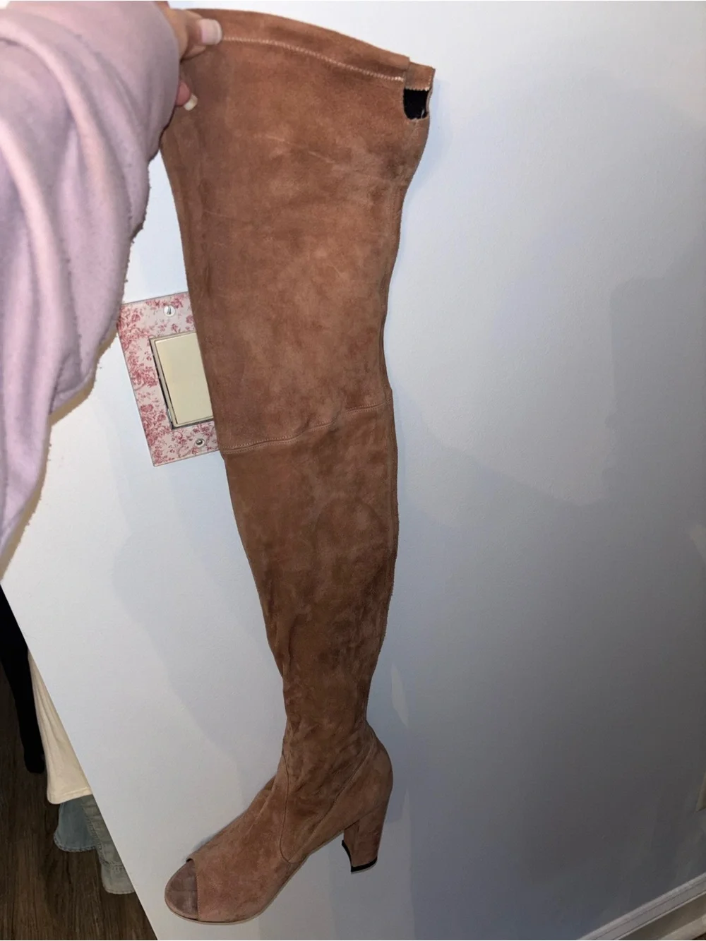 Vero Cuoio tall suede