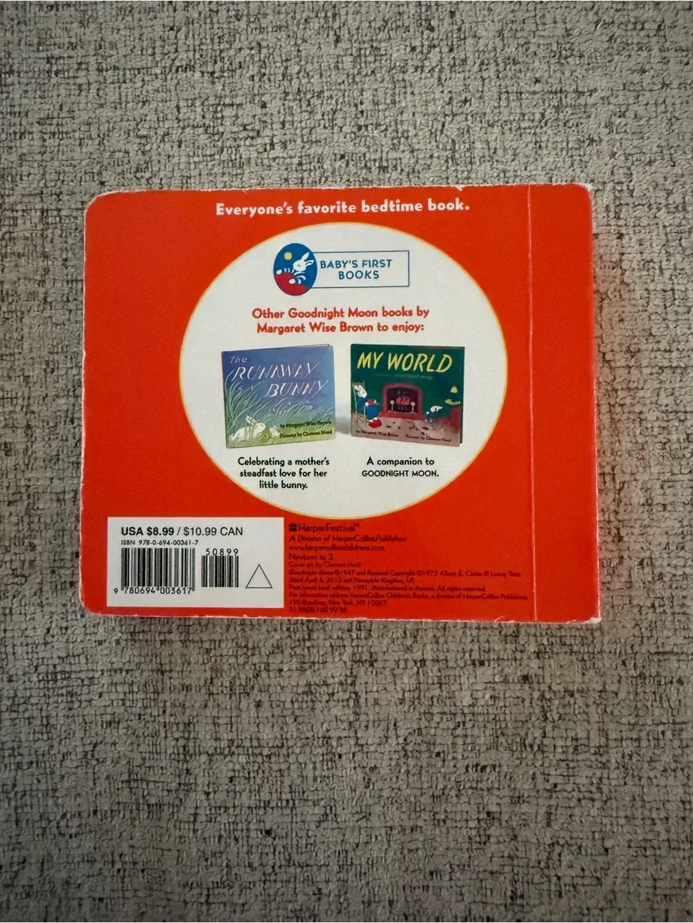 Goodnight Moon Children's Board Book