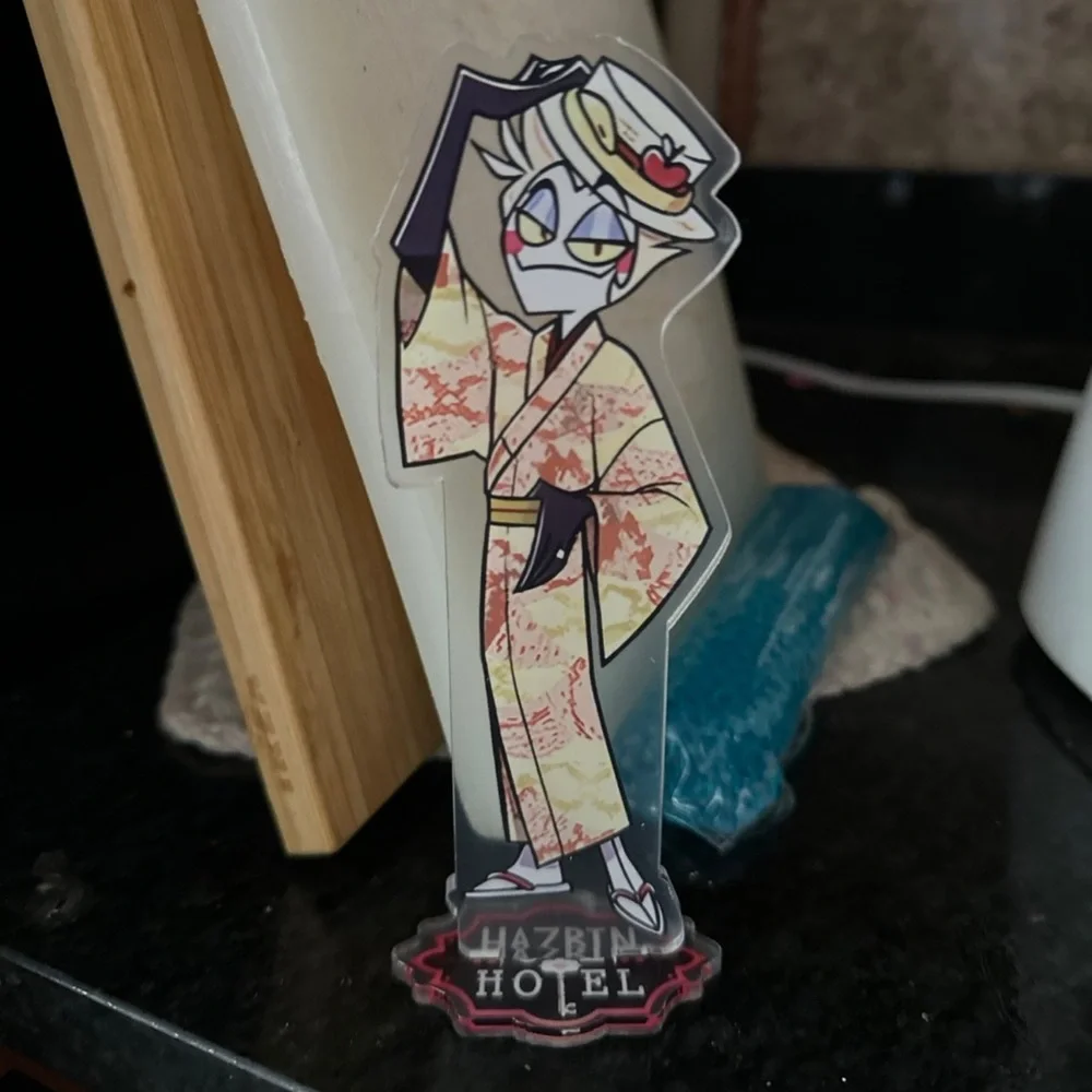 Hazbin Hotel Helluva Boss kimono Lucifer anime acrylic figure standee