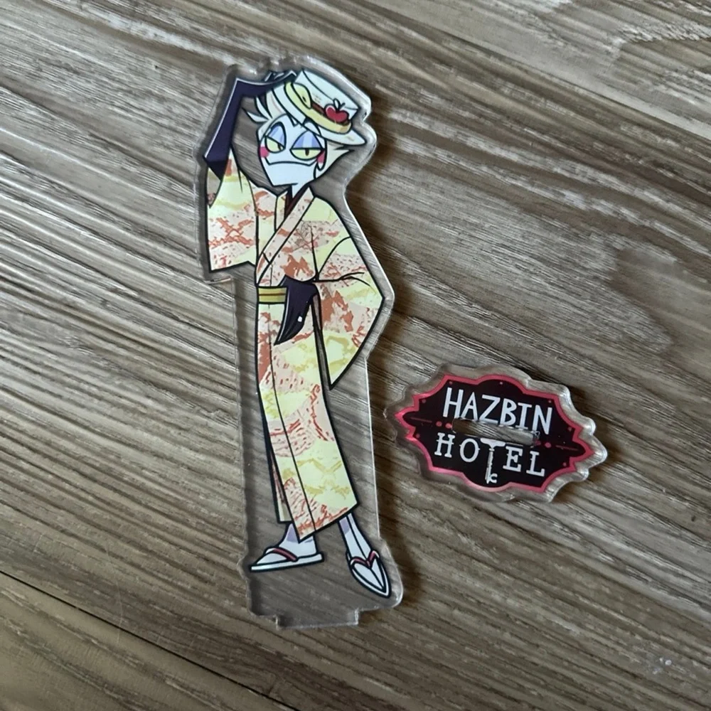 Hazbin Hotel Helluva Boss kimono Lucifer anime acrylic figure standee