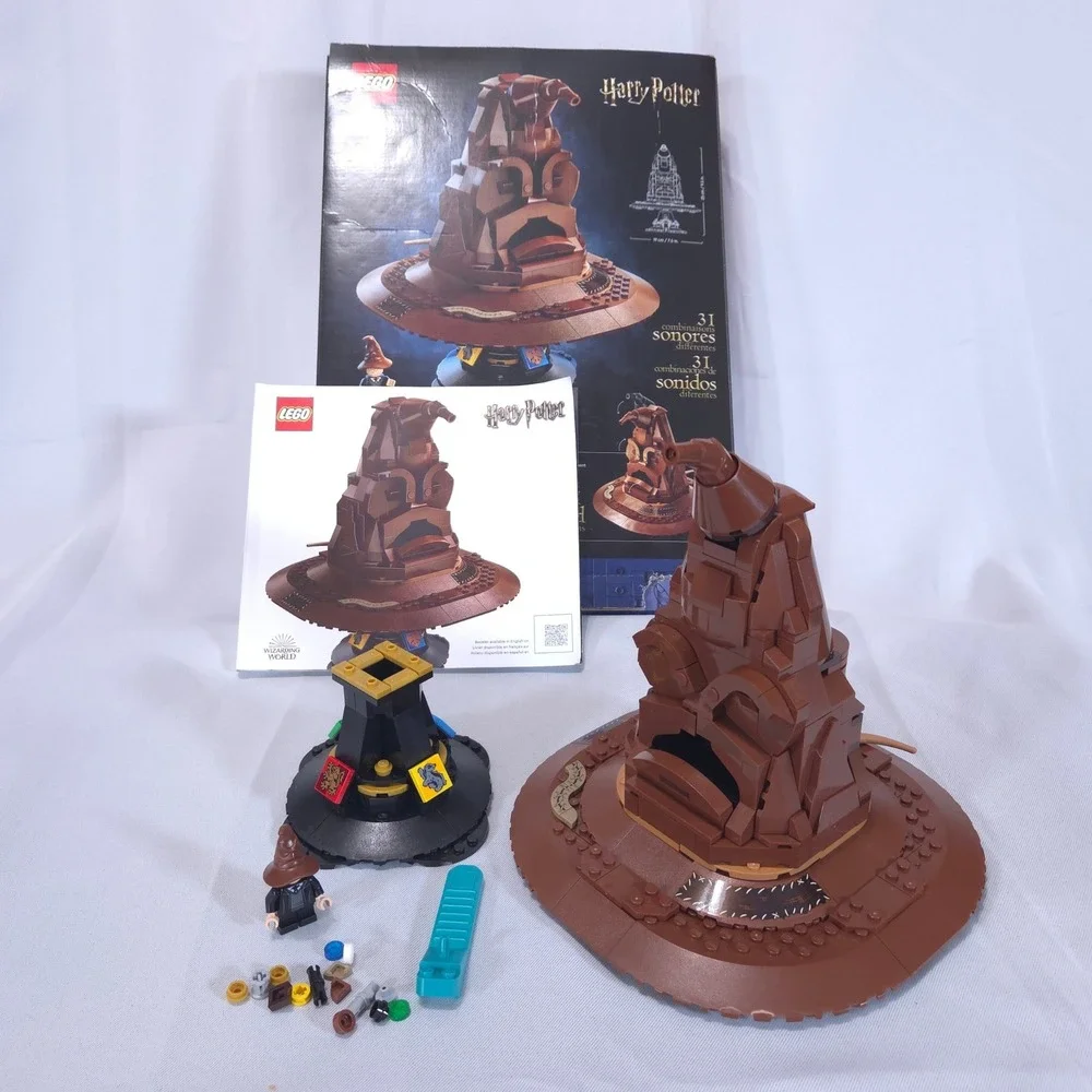 LEGO Harry Potter 76429 Talking Sorting Hat with Voice Effect‎ with Box & manual
