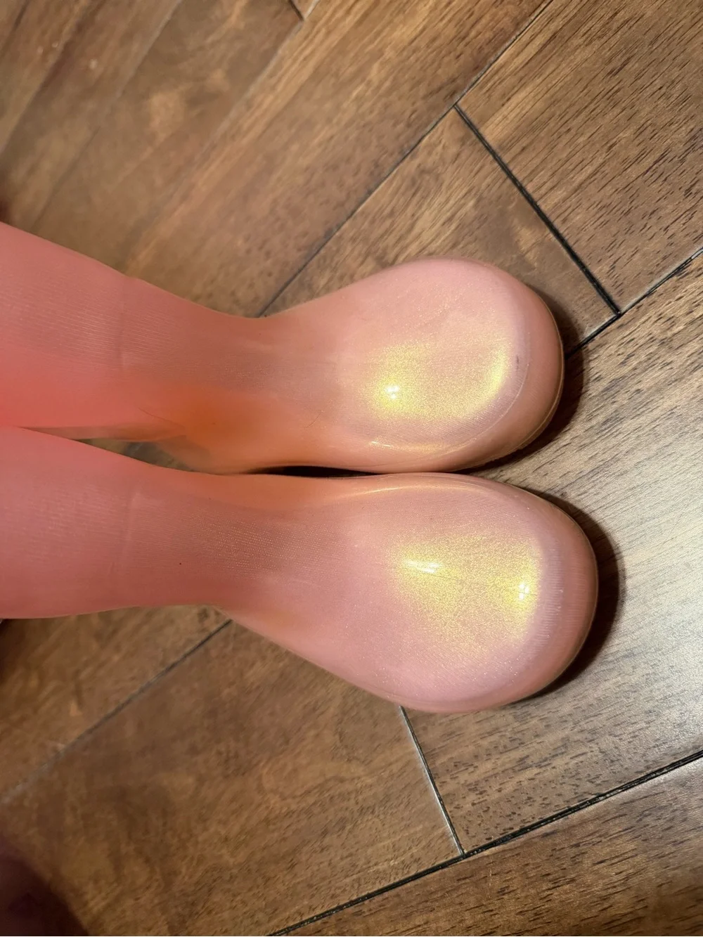 Kids' Pink Waterproof Rain Boots