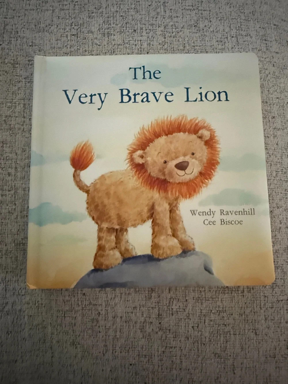 Jellycat “Very Brave Lion” Children's Book
