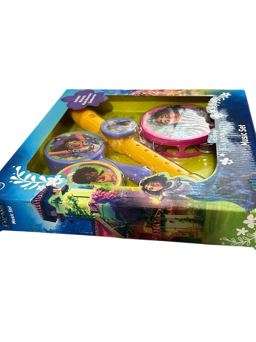 Disney Encanto Music Set Includes Maracas Flute Recorder Tambourine New In Box