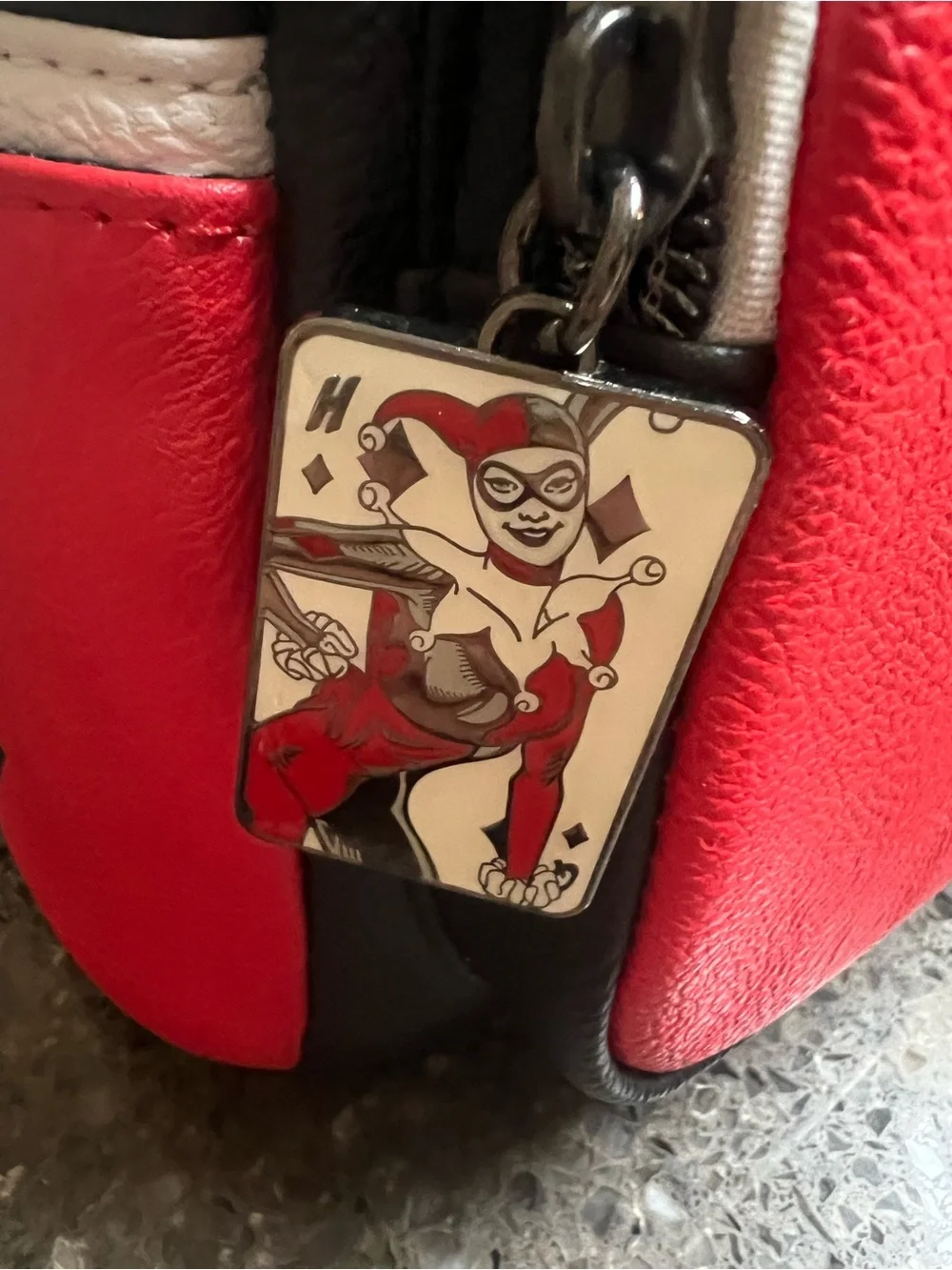 Loungefly pocket patch logo