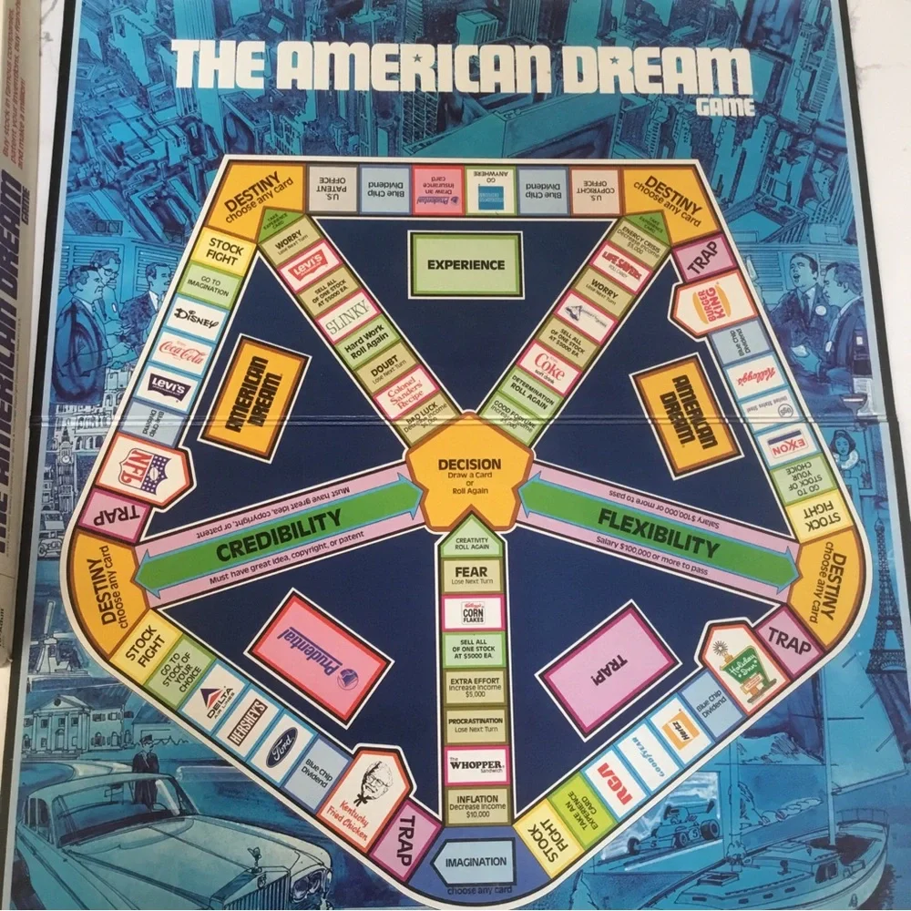 Milton Bradley game american #4922