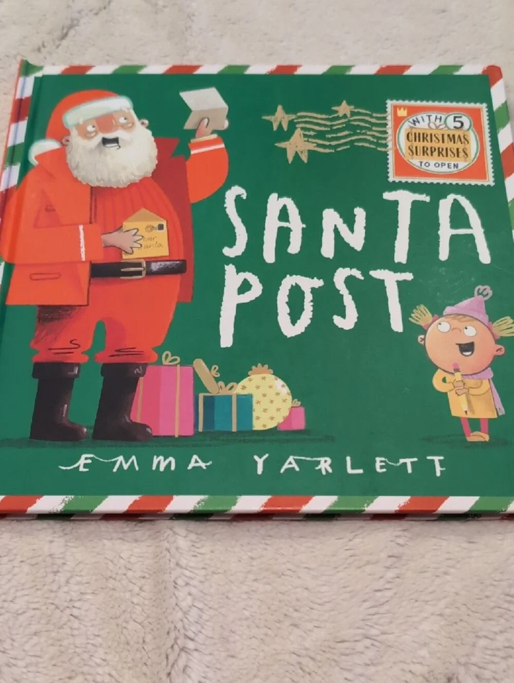 Children's Picture Three Book Set - Dragon Post, Santa Post And Beast Feast