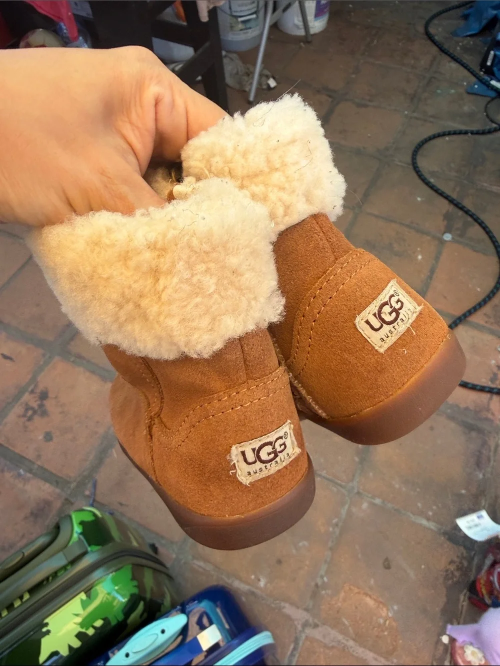 UGG soft suede