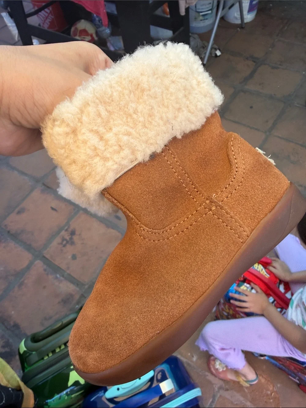 UGG soft suede