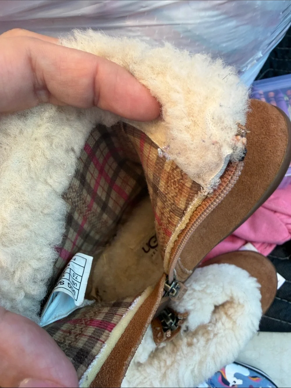 UGG soft suede