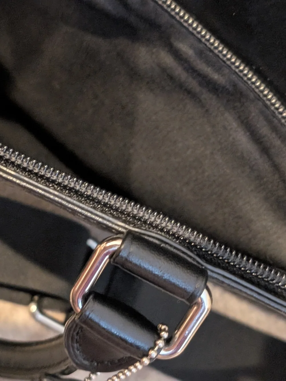 Coach black classic