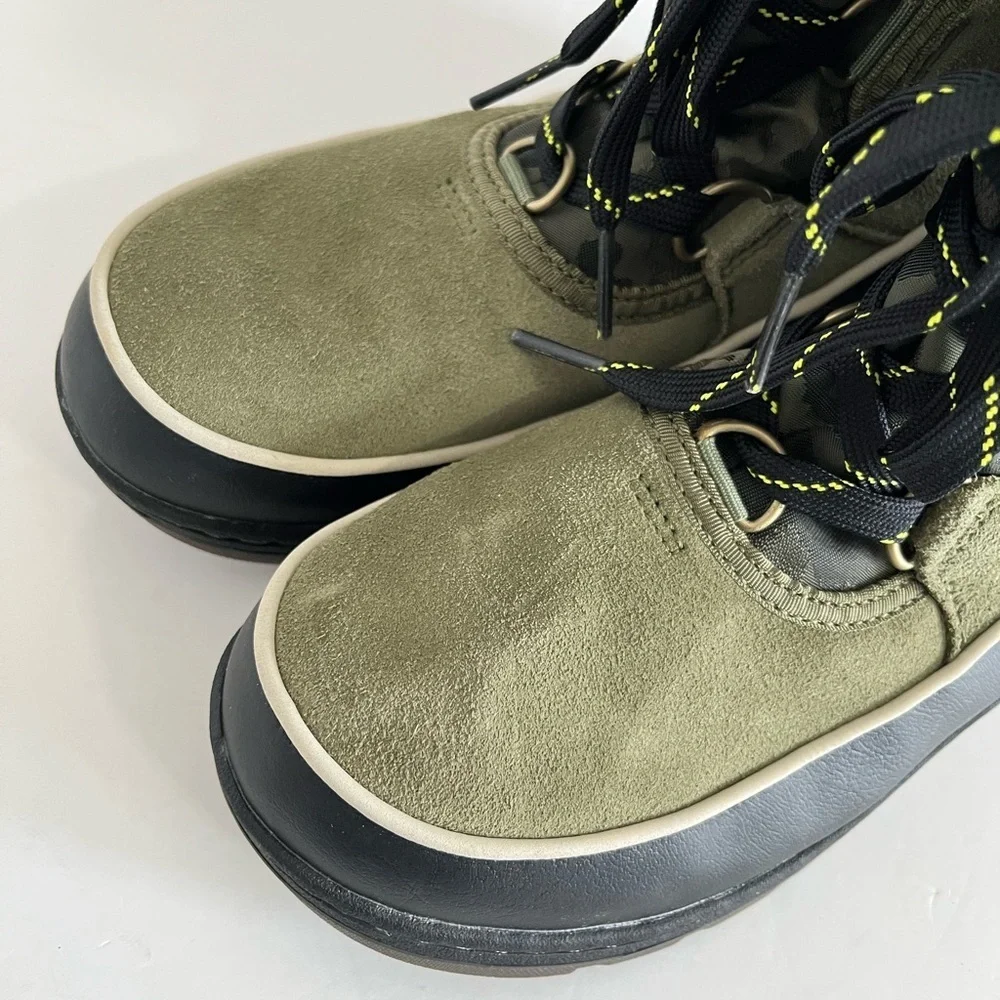 Sorel Tivoli III Suede Fur Lined Ankle Boot Size 8.5