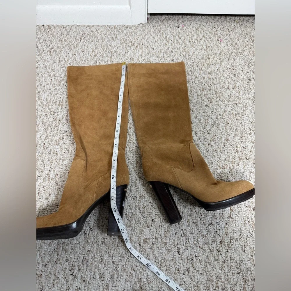Michael Kors Tan Suede  below the Knee Boots size 7.5