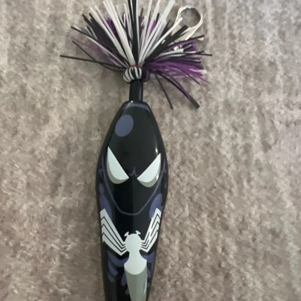 Kooky Klickers Pen Clip Spider Man Black Kooky Pen 004 New