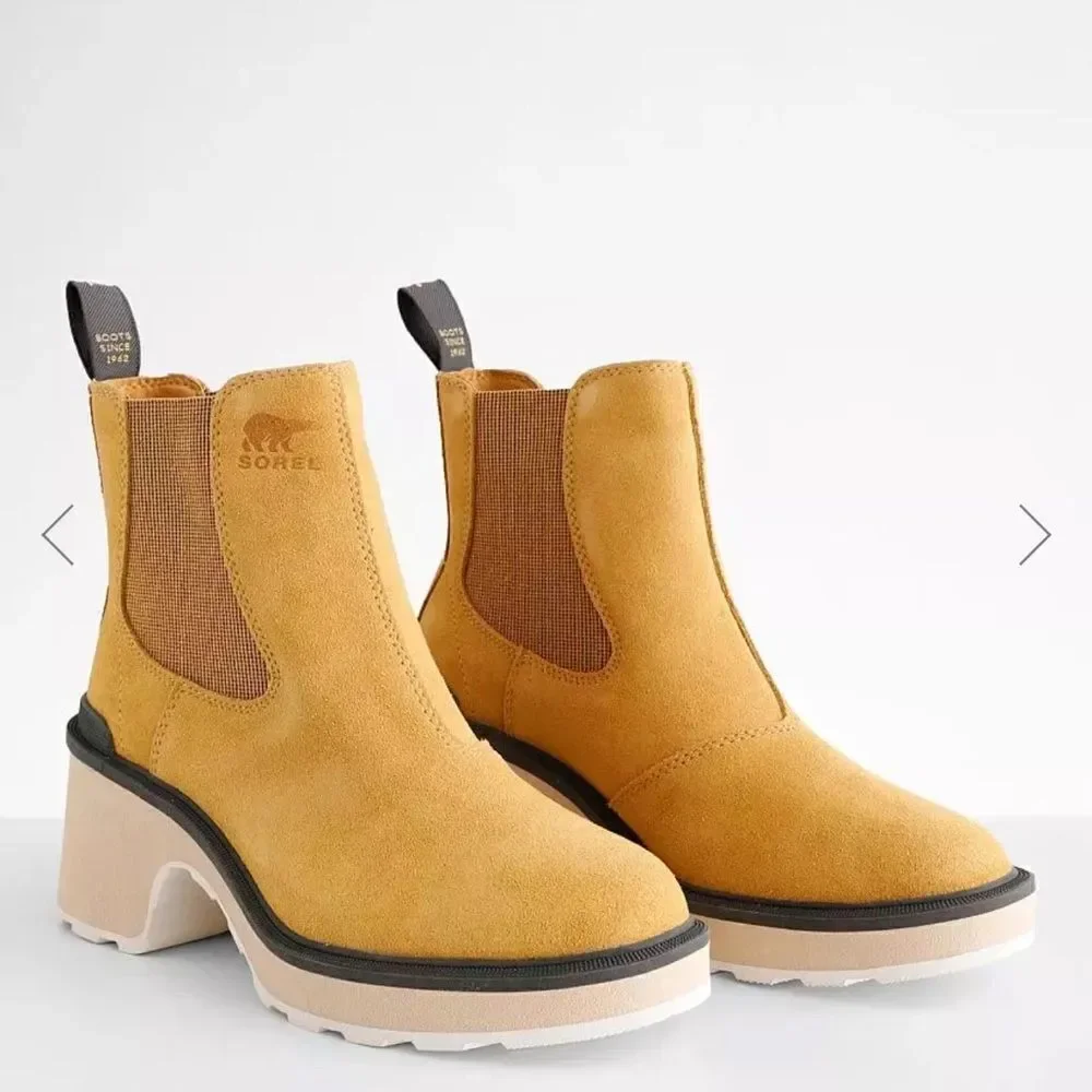 Sorel Hi-Line Chelsea Leather Boot NEW
