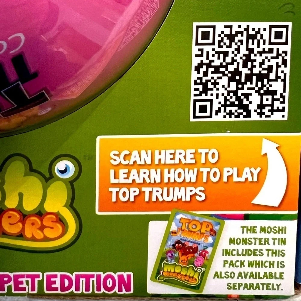 Top Trumps Moshi Monsters Collectible Monster Tin - Poppet Edition