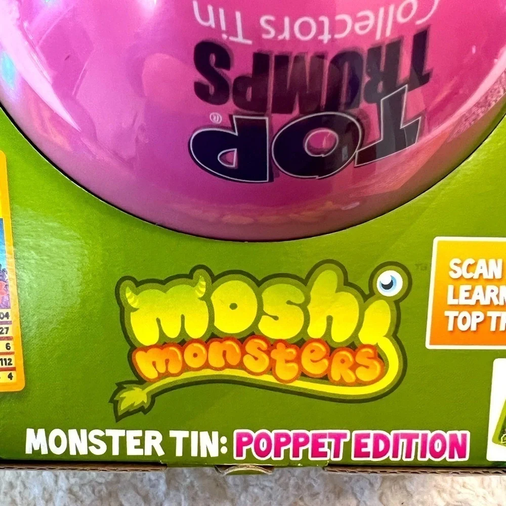 Top Trumps Moshi Monsters Collectible Monster Tin - Poppet Edition