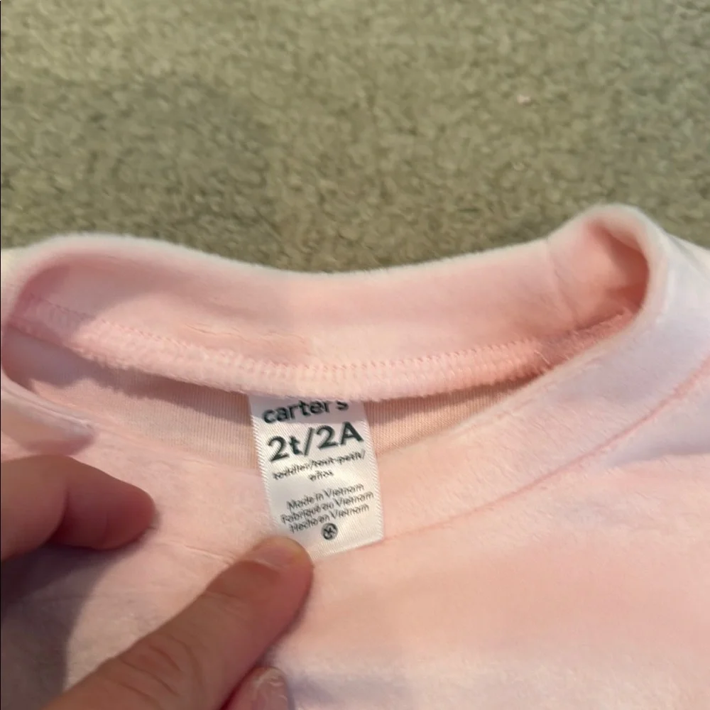 Carters everyday pink set