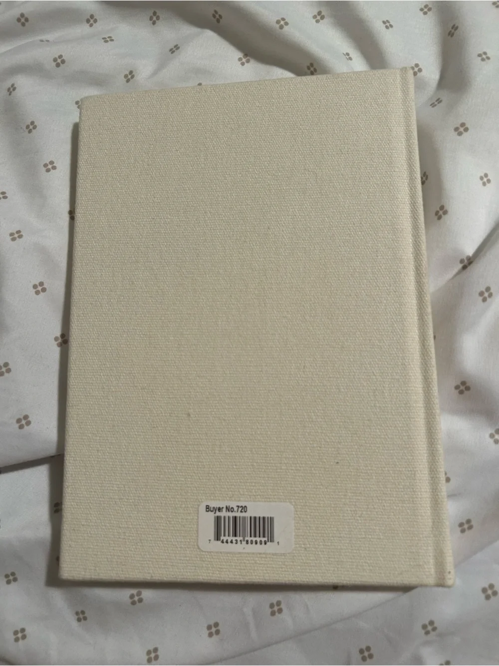 Source Unknown hardcover notebook