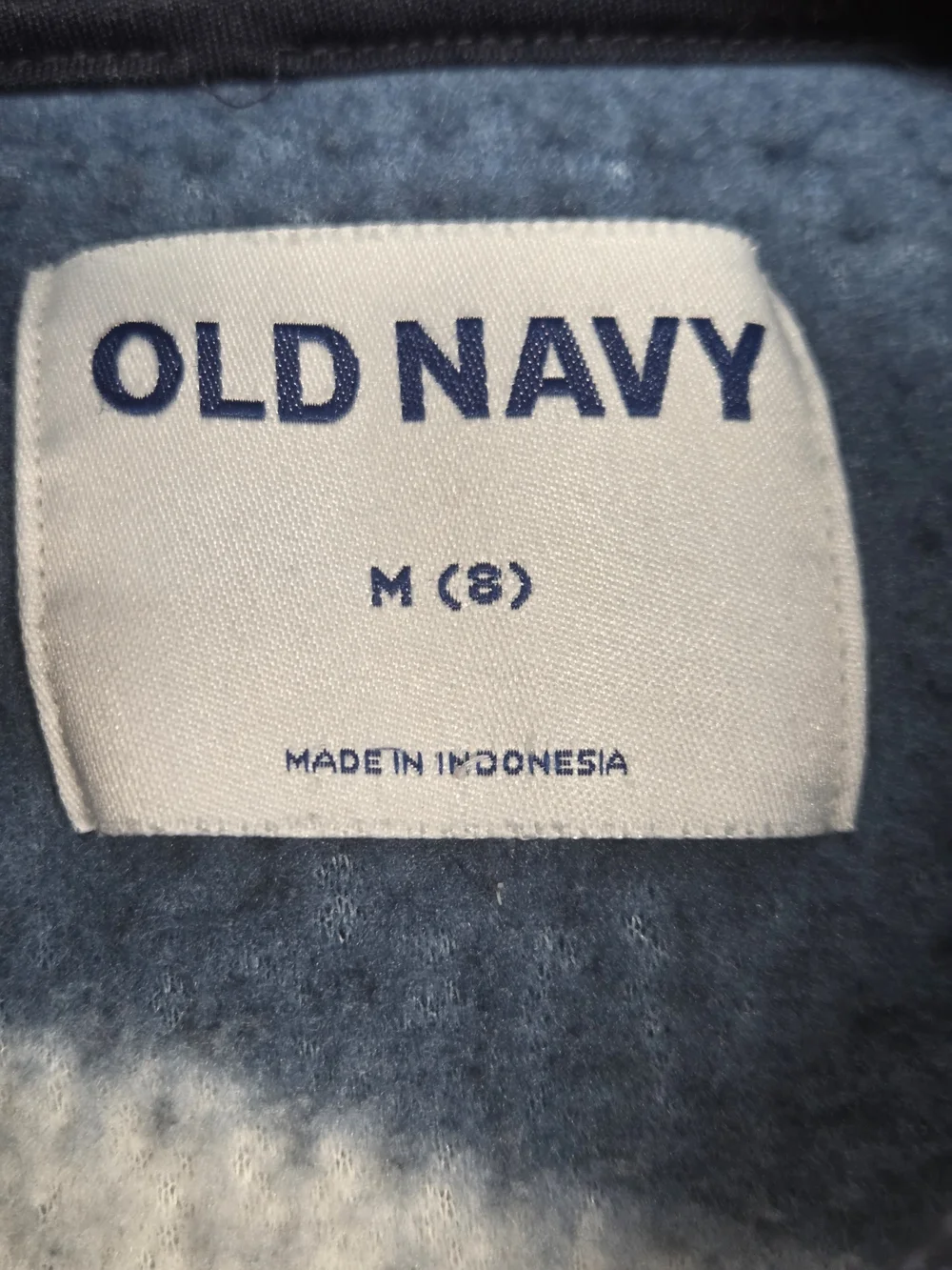 Old Navy cozy teddy