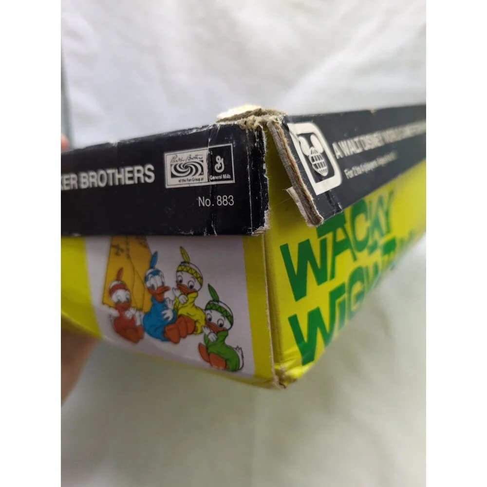1970s Donald Duck Wacky Wigwam Parker Brothers Board Game