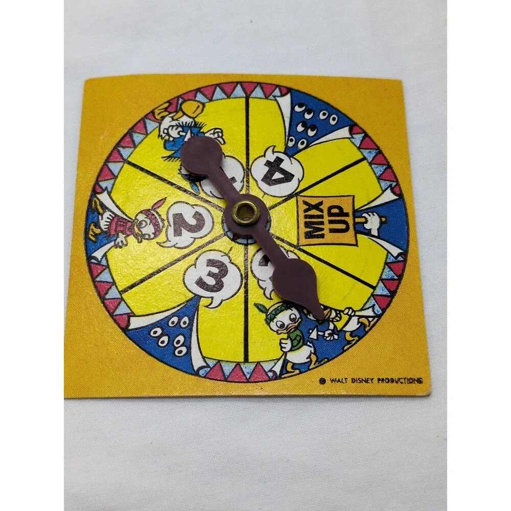 1970s Donald Duck Wacky Wigwam Parker Brothers Board Game