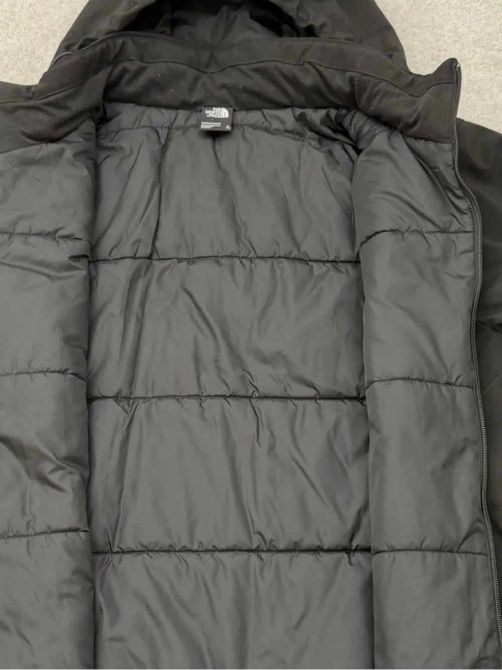 The North Face stay warm