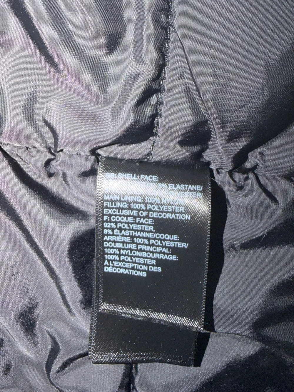 The North Face stay warm