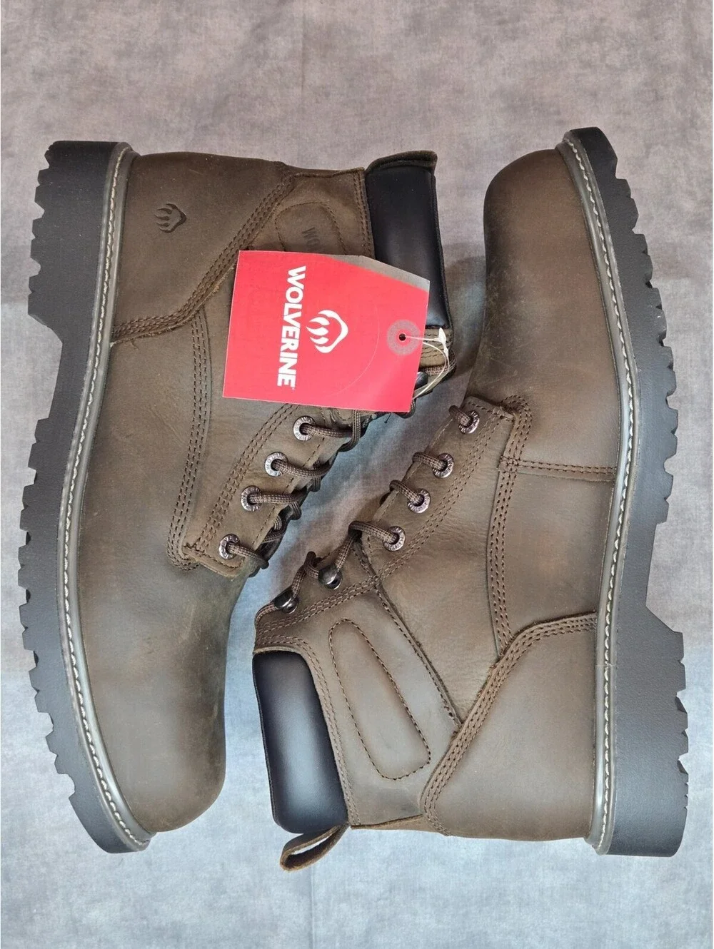 Wolverine Floorhand - Steel Toe Waterproof Work Boot - Dark Brown (W10633) 13M