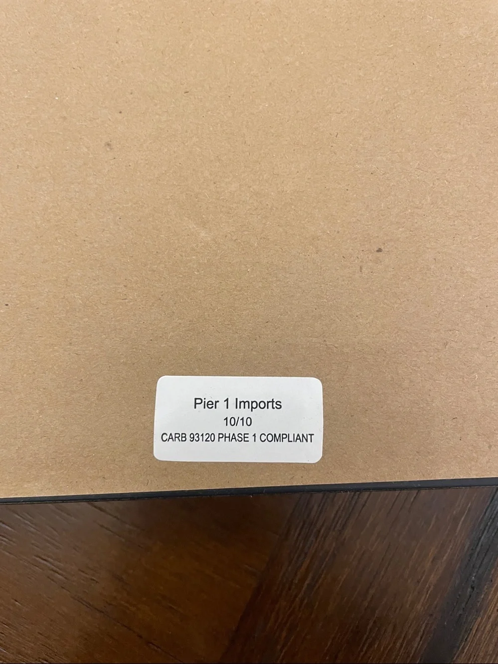 Pier 1 12” square